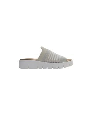 Bernie Mev Fx Iris Slide Sandal - Gray
