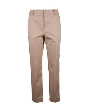 Eleventy Pants Cotton Lyocell Elastane - Natural