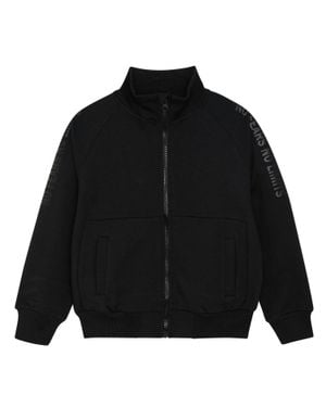 Minymo Boy's Zipped Jacket - Black