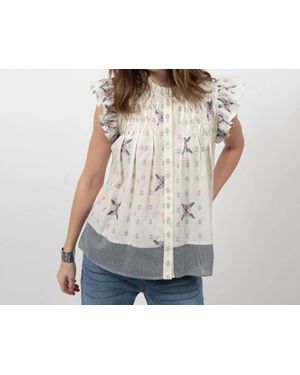 Ivy Jane Smocked Thrills Top - Multicolor