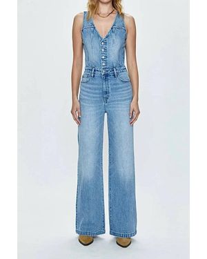 Pistola Aria Vest Jumpsuit - Blue