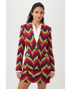 Trina Turk West Village Blazer - Red