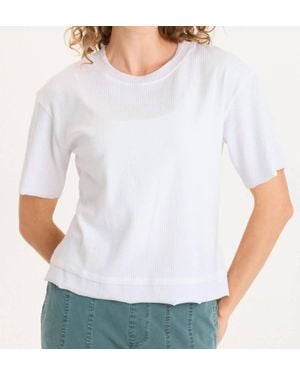 XCVI Cairns Short Sleeve Top - White