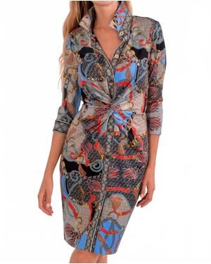 Gretchen Scott Twist & Shout Ditto Dress - Multicolor