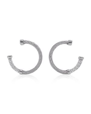 Alor Open Circle Earrings - Metallic