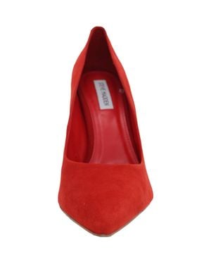 Steve Madden Zana Comfort Insole Slip On Dress Pumps - Red