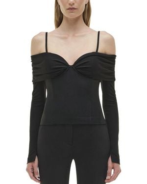 Jonathan Simkhai Hazel Top - Black