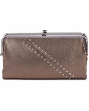 Hobo International Lauren Clutch-Wallet With Studs - Brown
