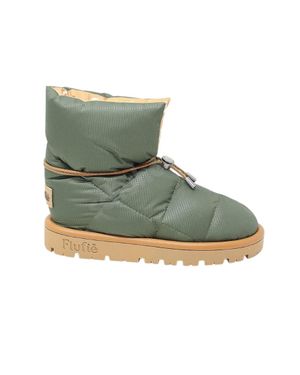 Flufié Shiny Pillow Boot - Green