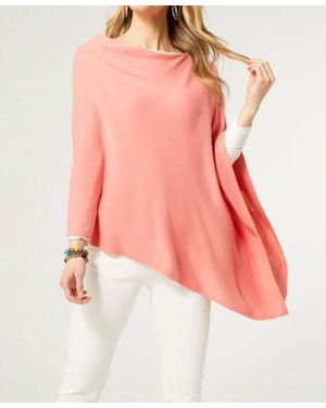 Coco + Carmen Lightweight Versatile Poncho - Pink