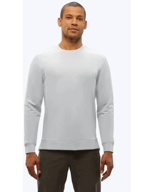 Cuts Ao Long Sleeve Curve Hem Tee - Gray