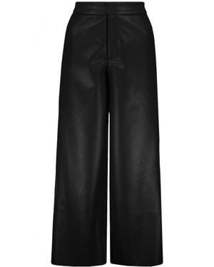 Bishop + Young Beau Faux Leather Pant - Black