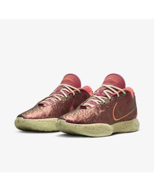 Nike Lebron Xxi Queen Conch Fn0708-800 Menember Glow Basketball Shoes Mew1664 - Pink
