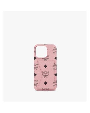 MCM Iphone 16 Pro Case - Pink