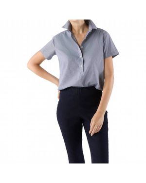 ANN MASHBURN Scout Shirt - Blue