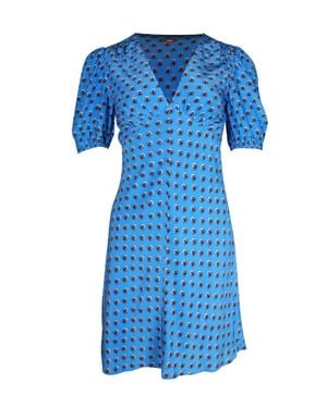 STAUD Short Dresses - Blue