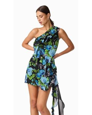 Elliatt Briony One Shoulder Mini Dress - Multicolor
