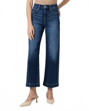 PAIGE Anessa Wide Leg Jean - Blue