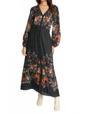 Caballero Molly Maxi Dress - Black