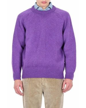 Howlin' Boxy Knit Sweater For - Purple
