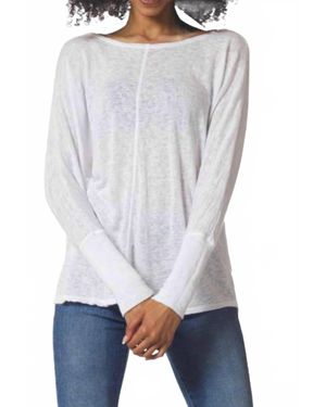Mila The Label Dolman Sleeve Top - Gray