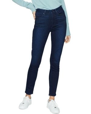 PAIGE Super High Rise Skinny Jean - Blue