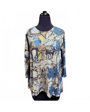 Inoa Crew Neck Top - Blue