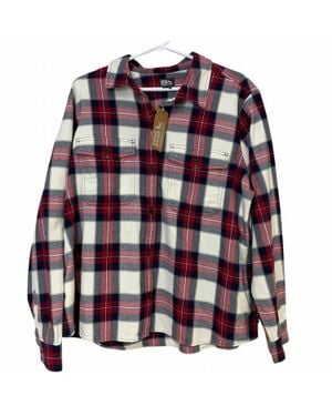 Eddie Bauer Stines Favorite Flannel Shirt - Multicolor