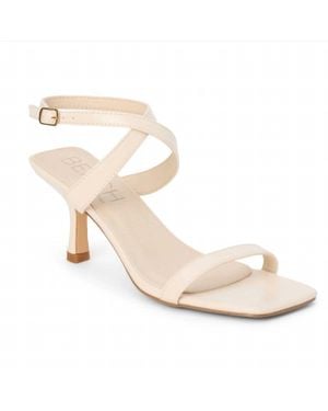 Matisse Breeze Vegan Heeled Sandal With Buckle Detail - Metallic