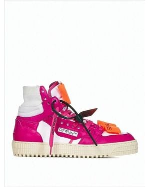 Off-White c/o Virgil Abloh High-Top Sneakers - Pink