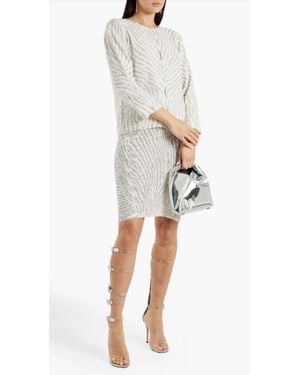 Antik Batik Jeanne Embellished Tulle Jacket - Natural