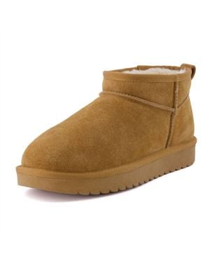 Cushionaire Hip Cozy Winter Ankle Boot - Brown
