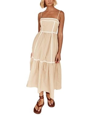 DELI S Midi Dress - Natural