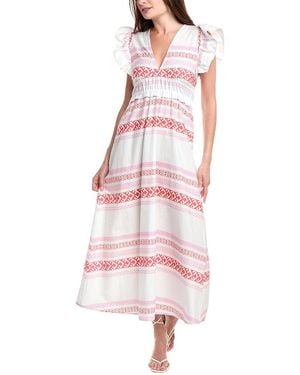 Sail To Sable Midi Dress - Pink