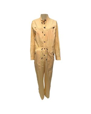 Isabel Marant Isabel Marant Etoile Franca Overall Jumpsuit - Yellow