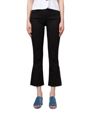 3x1 W25 Midway Gusset Zipper Stretch Jeans - Black