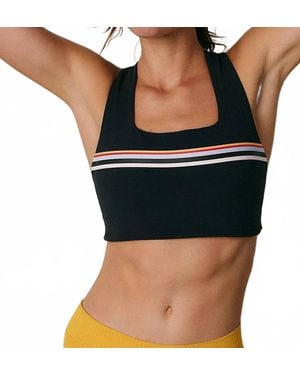 Free People Win Win Sports Bra - Black