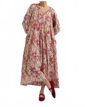 MAISON HOTEL Ricarda Tropicana Dress - Pink