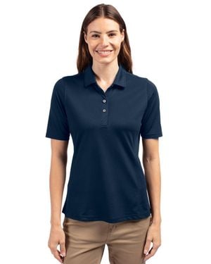 Cutter & Buck Virtue Eco Pique Recycled Polo Shirt - Blue