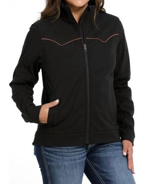 Cinch Bonded Fleece Western Jacket - Black