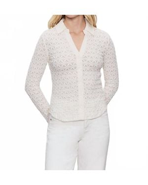 Sanctuary Dream Girl Lace Button Up - White