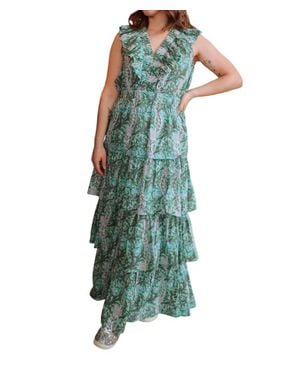 Anna Cate Charlotte Maxi Dress - Green