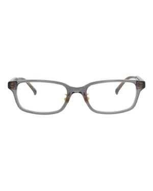 dunhill Square-Frame Acetate Optical Frames - Brown