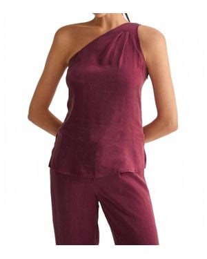 Crescent Bethany Top - Purple