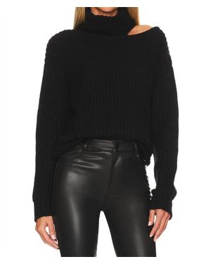 John + Jenn Emile Turtleneck - Black
