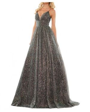 Colors Dress Kris Gown - Gray
