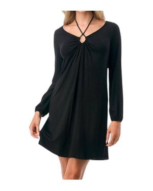 VAVA Eyewear Frances Halter Strap Dress - Black