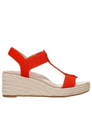 Vionic Calera Cherry Tomato Nubuck Fabric I8654L7800 - Red