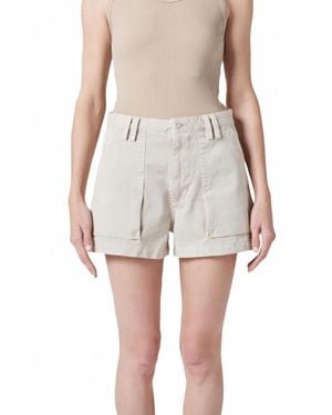 Agolde Kiva Cargo Short - Natural