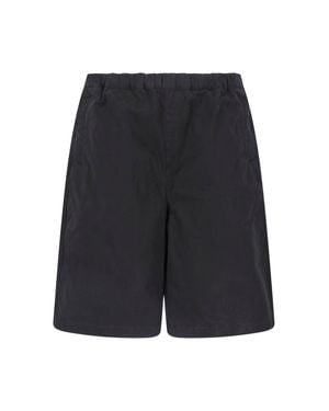 Entire studios Relaxed Fit Adjustable Shorts - Blue